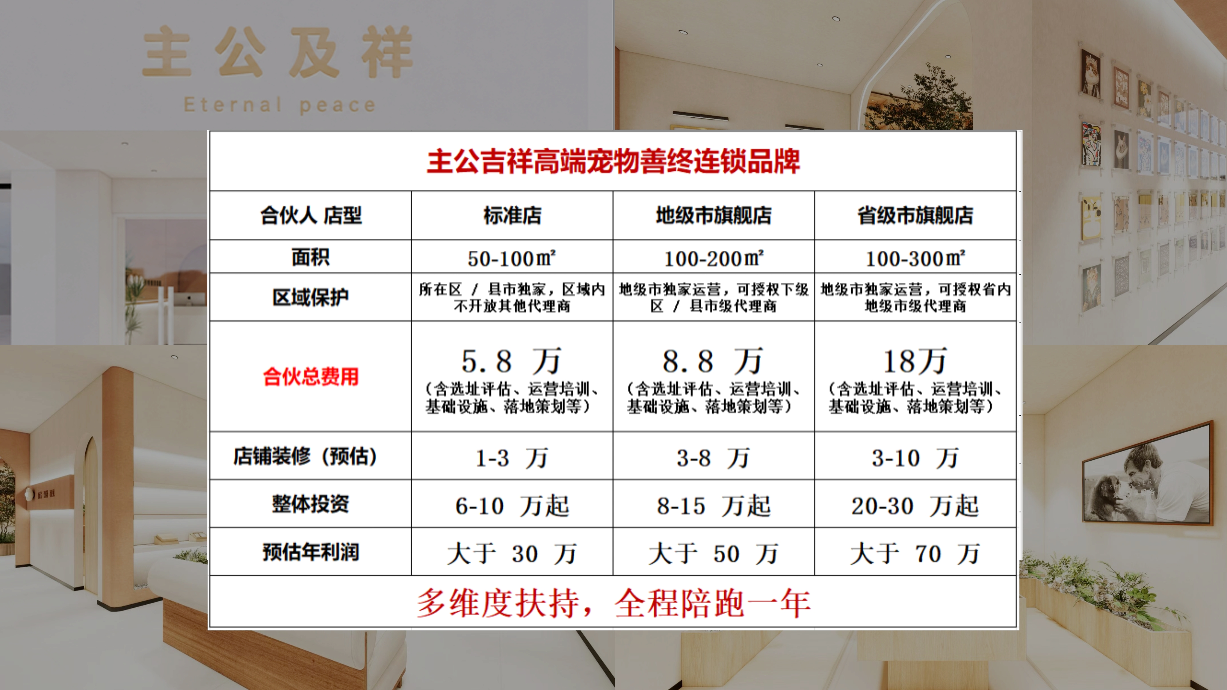 合伙费用明细